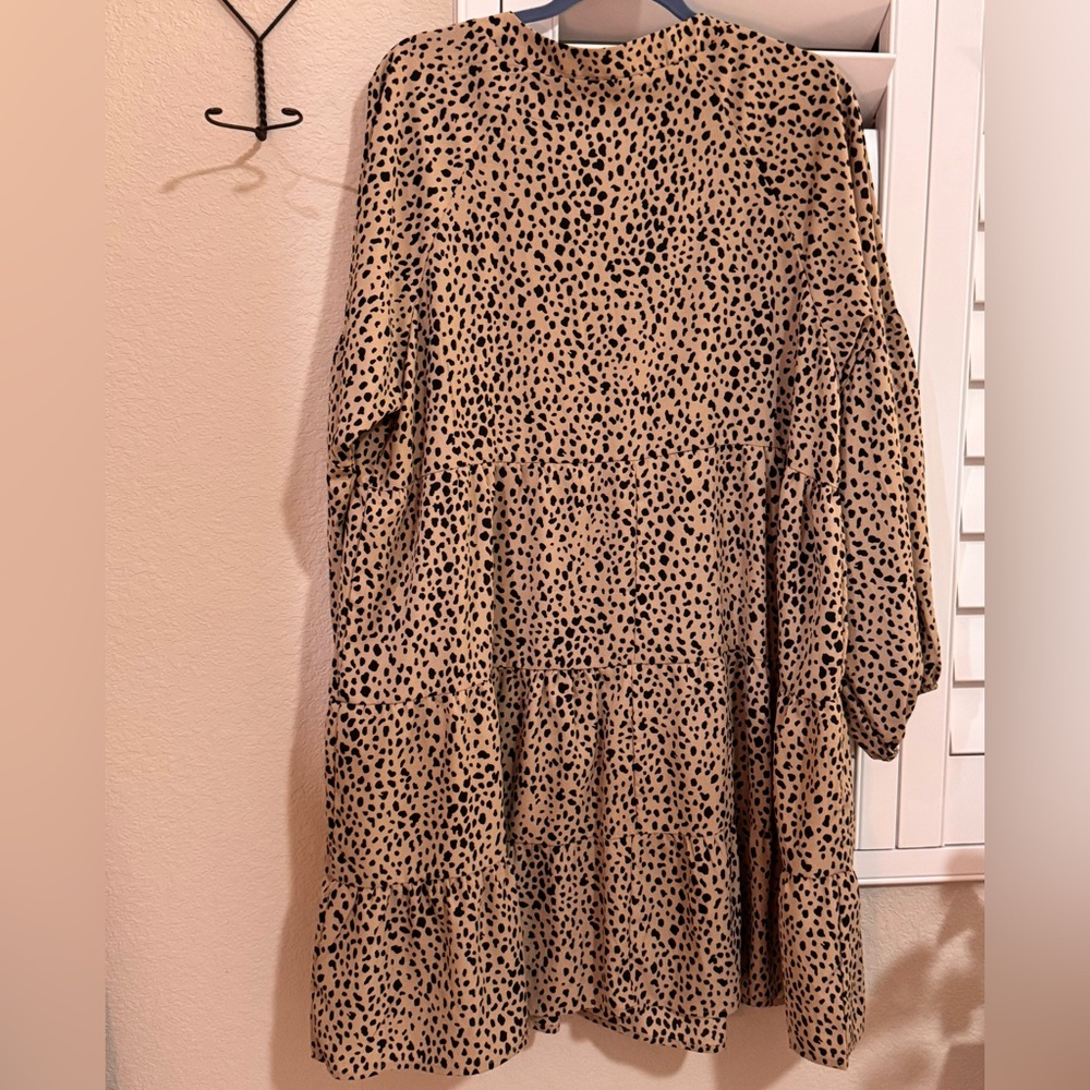 Stylish Leopard Print Dress - Picture 7 of 8